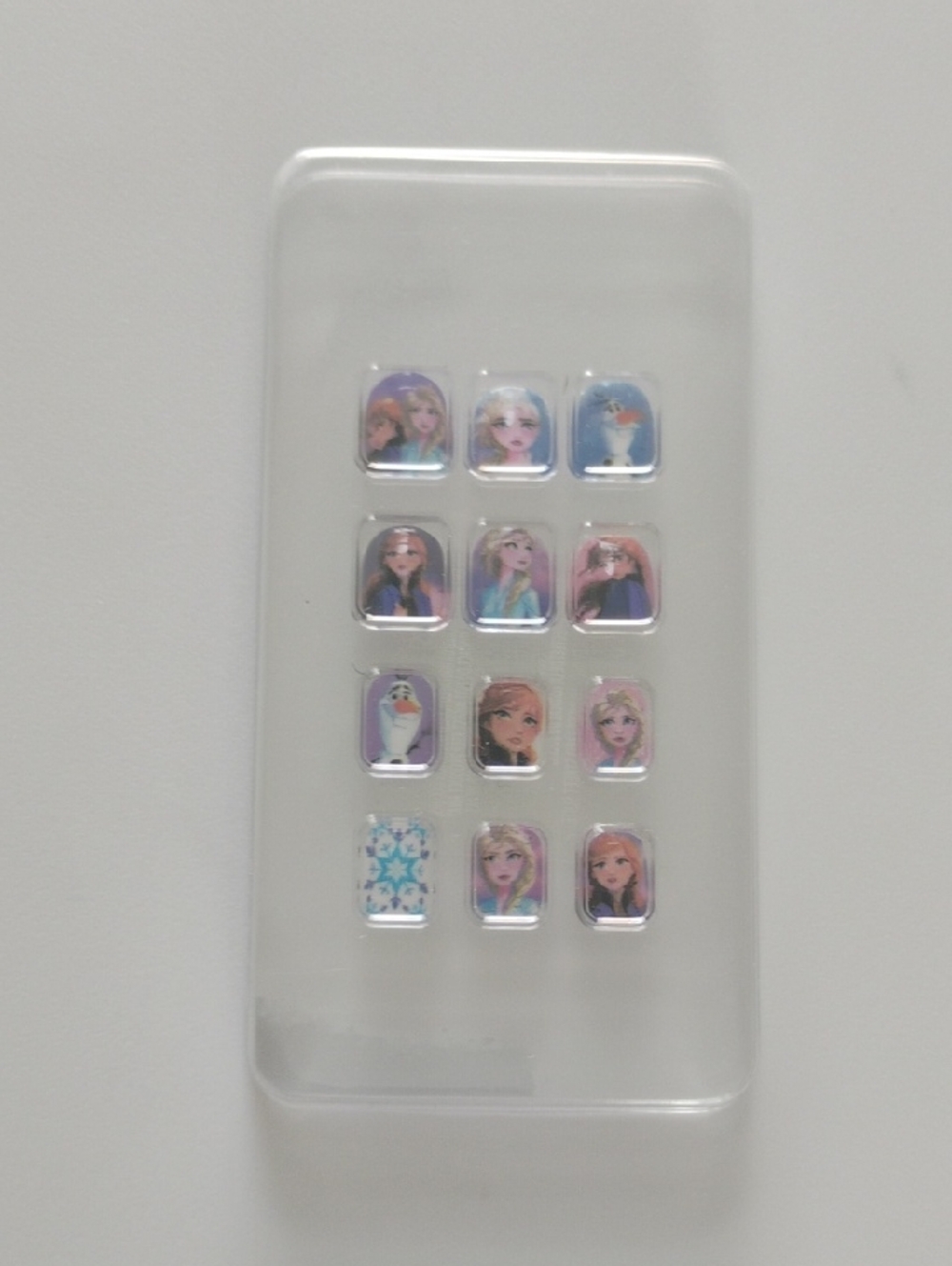 Pink & Purple Kids Preglued Frozen Press-On Nails